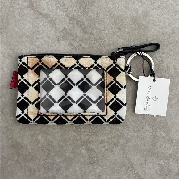 NWT Vera Bradley Penguin Check Zip ID Case - Picture 5 of 9